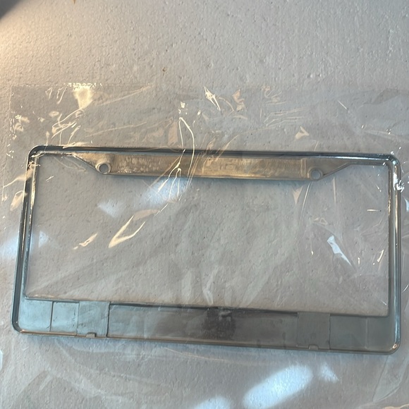 FAMU Mom silver metal license plate frame Florida A&M University Tallahassee FL - Picture 2 of 4